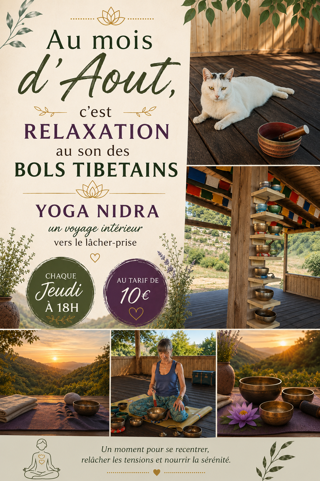 Yoga nidra Aout